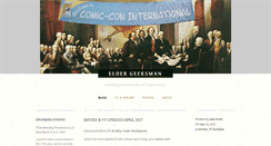 Desktop Screenshot of eldergeeksman.com